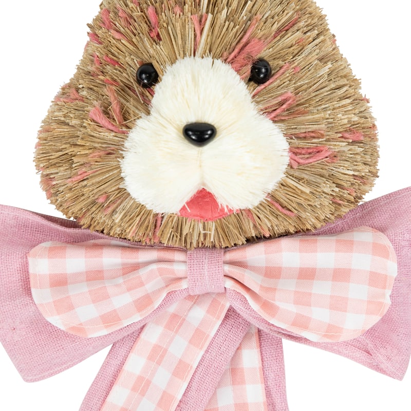 Easter Bunny with Bow Hanging Wall Decoration - 21