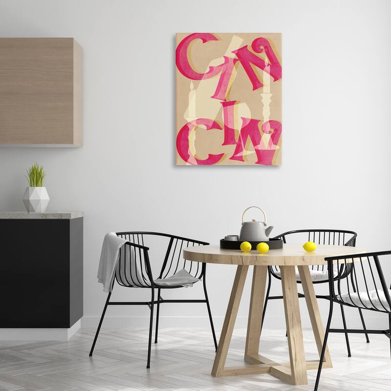Stupell Cheers Wine & Candles Canvas Wall Art Design By Lil' Rue
