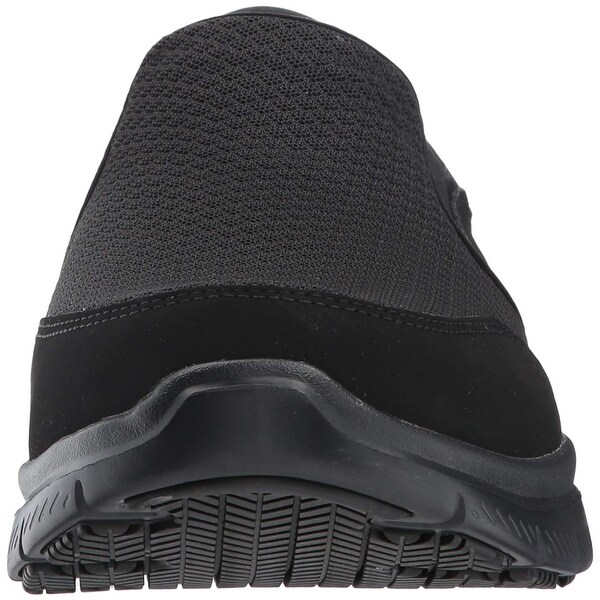 skechers for work men's flex advantage slip resistant mcallen slip on