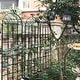 preview thumbnail 5 of 7, 4 Pack Outdoor Metal Black Garden Trellis
