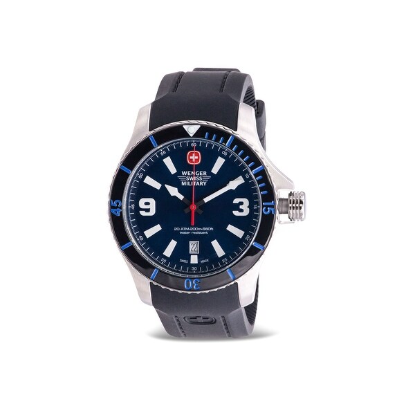 swiss military men's watch