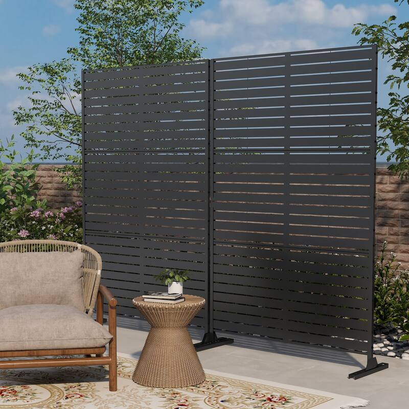 Outdoor Pattern Privacy Metal Screen Patio Garden Fence Panel