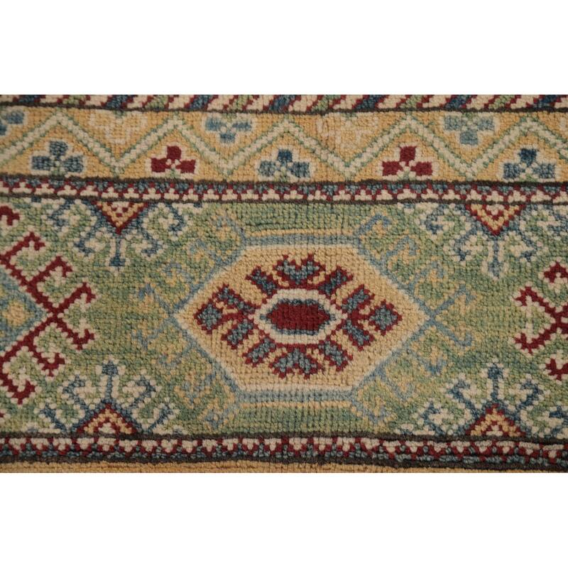 Kazak Oriental Large Area Rug Handmade Wool Carpet - 9'5" x 14'7"