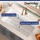 preview thumbnail 16 of 30, DeerValley Glen 32" x 19" Fireclay Rectangular Undermount Kitchen Sink