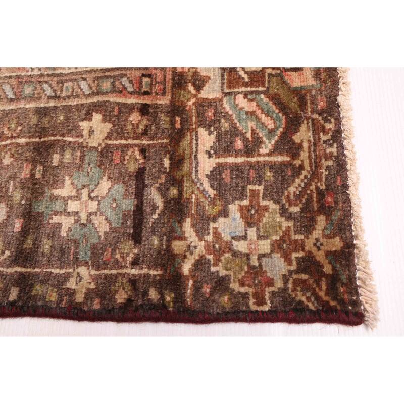 ECARPETGALLERY Hand-knotted Sarabi Brown Wool Rug - 9'1 x 12'0