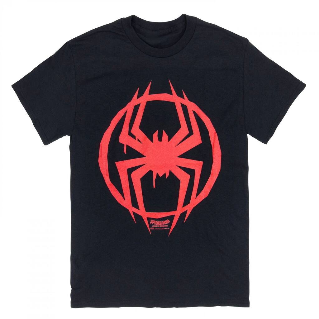 Miles Morales Paint Drip Logo TShirt