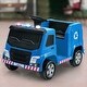 preview thumbnail 26 of 27, 12V Kids Ride-on Garbage Truck with Warning Lights and 6 Recycling Accessories - 33.5" x 20.1" x 22.8"