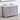 Bathlet 48 in. W Double Sinks Bath Vanity in Grey with Marble Top