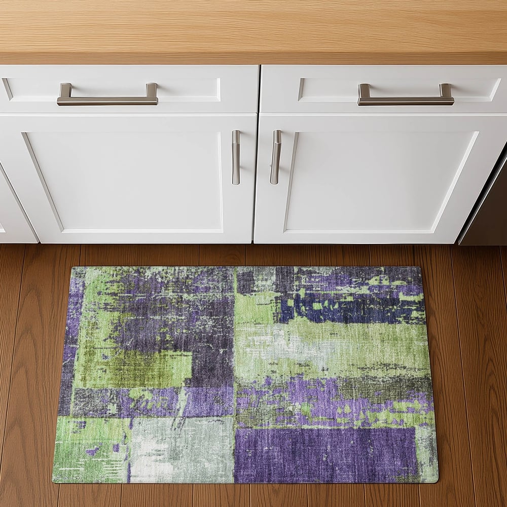 Premium Washable Super Soft Contemporary Geo Mayfield Rug