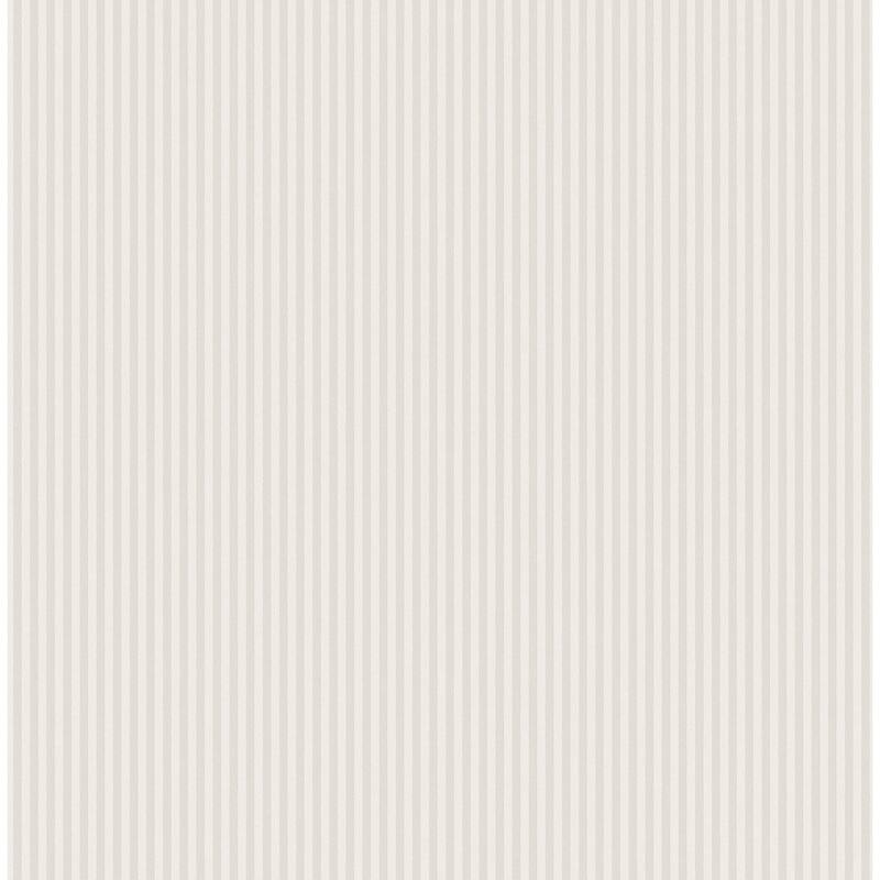 Ticking Light Grey Stripe Wallpaper