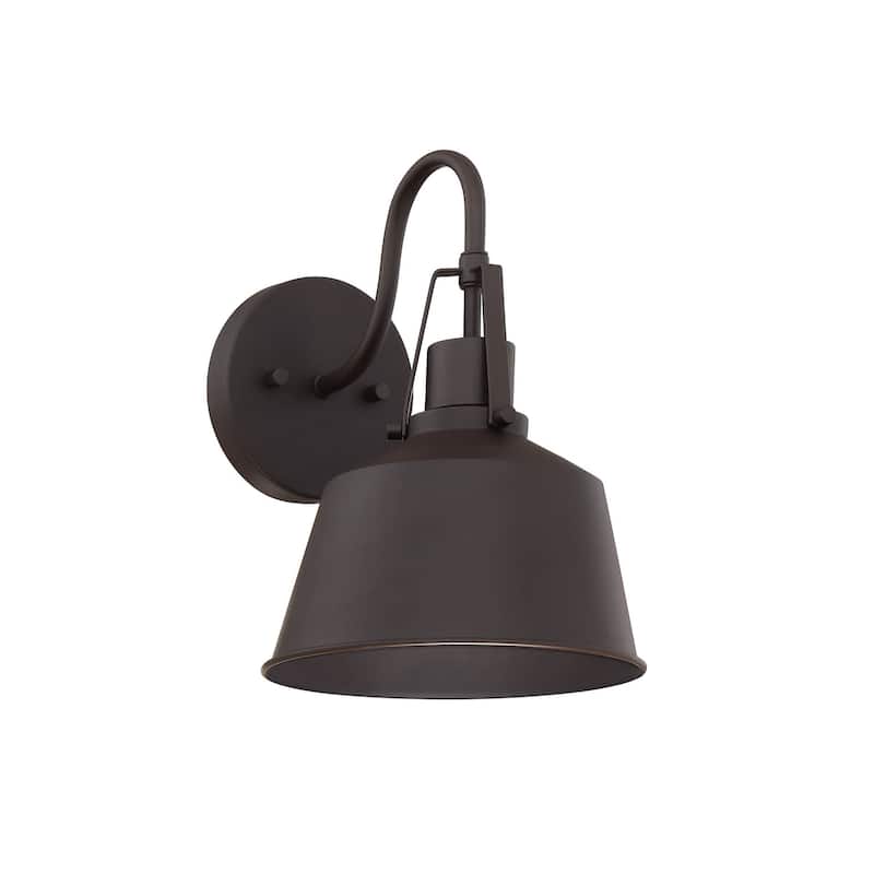 Meridian M50049 12" Tall Outdoor Wall Sconce with 10-1/2" Extension