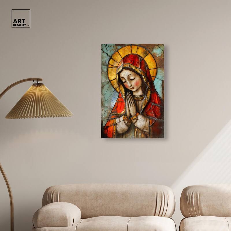 Ancient Supplication Canvas by Art Remedy, Gallery Wrapped