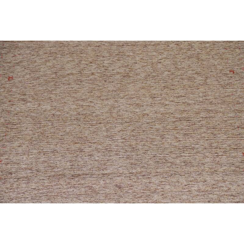 Gabbeh Area Rug Handmade Living Room Wool Carpet - 8'2"x 9'11"