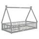 preview thumbnail 50 of 50, Twin Tent-shaped Floor Bed