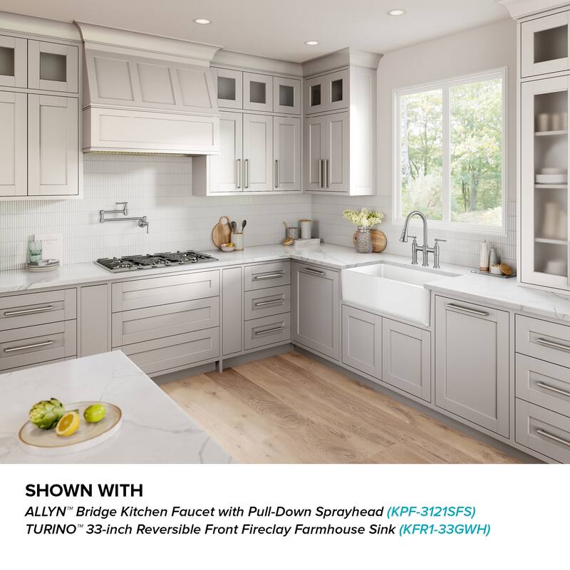 Kraus KPF-5002 Allyn 4 GPM Wall Mounted Single Hole Pot Filler