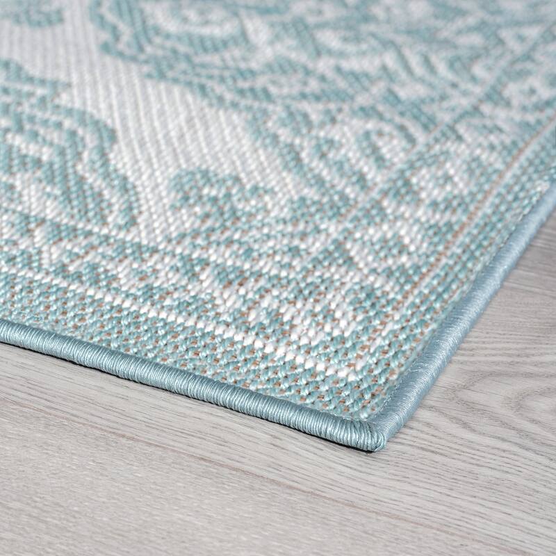Vision French Country Floral Indoor/Outdoor Area Rug