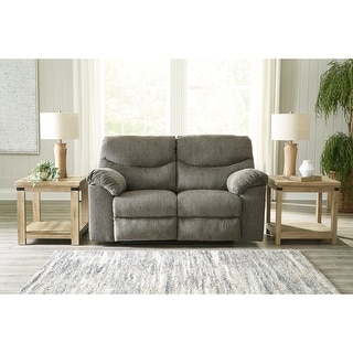 Signature Design by Ashley Alphons Reclining Loveseat - 70"W x 41"D x 41"H