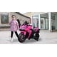 preview thumbnail 51 of 56, Ride-On Electric Motorcycle for Kids, 12V Battery, Throttle Control, LED Wheels, and MP3, Ages 3+