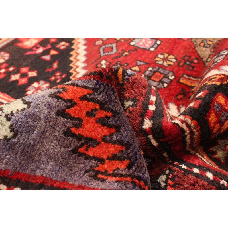 ECARPETGALLERY Hand-knotted Anadol Black Wool Rug - 4'7 x 7'3