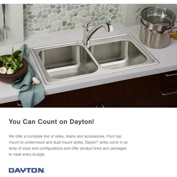 Elkay Dxuh2416 Dayton 26 1 2in Single Basin Undermount Stainless Steel Kitchen Sink