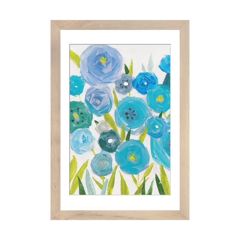iCanvas "Life Of Flowers II" by Isabelle Z - Natural - 32x24x1