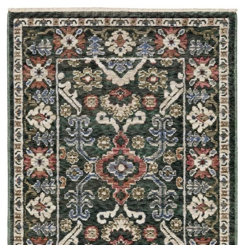 HomeRootsFloral Traditional Runner Area Rug