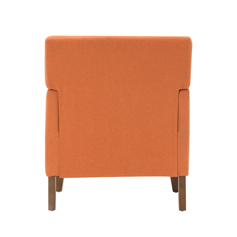 Porthos Home Gavi Fabric Upholstered Accent Chair with Rubberwood Legs