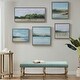 preview thumbnail 1 of 7, Madison Park Vista Abstract Landscape 5-piece Gallery Canvas Wall Art Set Silver