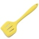 preview thumbnail 11 of 18, Chef Craft 12" Premium Heat Resistant Silicone Slotted Turner Spatula Yellow