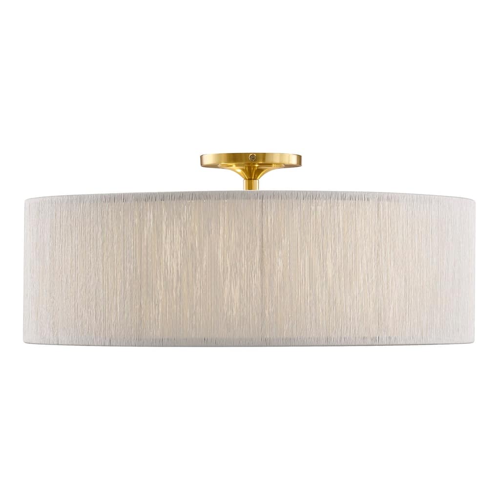 Maynard 4-Light Ceiling Light in Warm Brass
