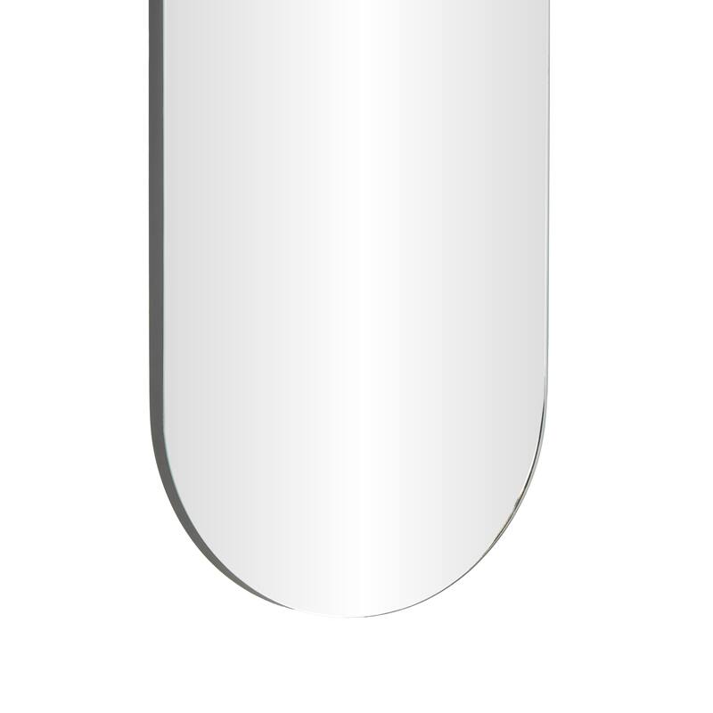 Silver Glass Decorative Wall Clock with Blue, Purple or Pink Clock Face