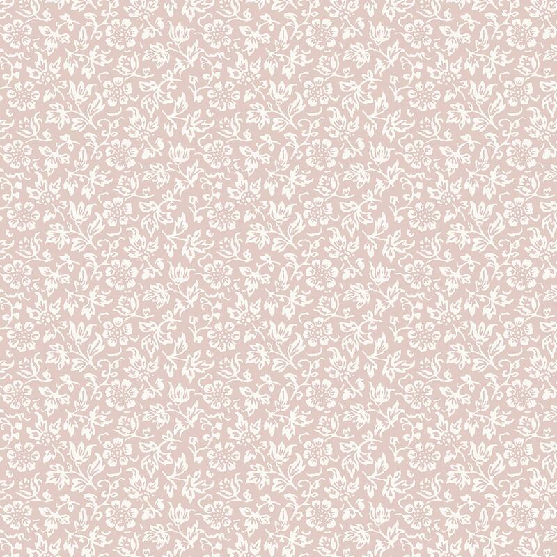 Laura Ashley Sweet Alussym Plaster Pink Wallpaper