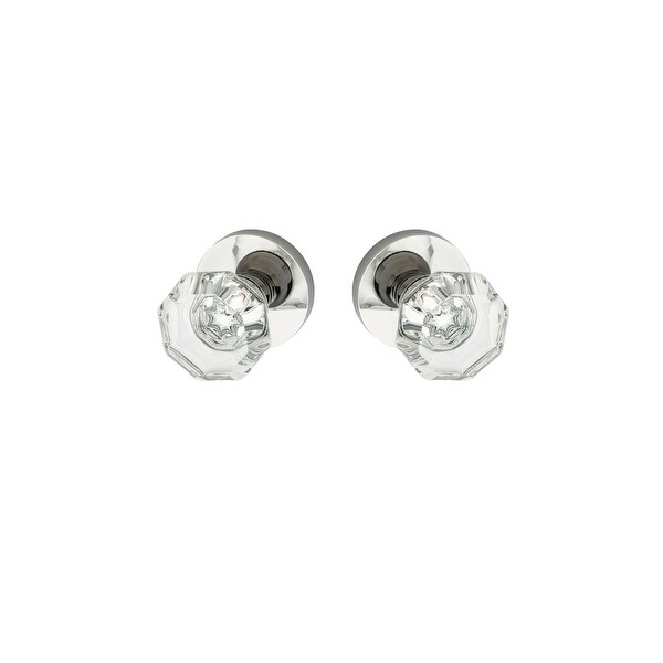Montana Forge K4-R4-4095 Full Dummy Door Knob Set with K4 Knob and R4 Rose from the Contemporary Collection
