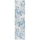 preview thumbnail 112 of 113, SAFAVIEH Aston Fedra Modern Abstract Rug 2' x 8' Runner - Ivory/Blue - Runner