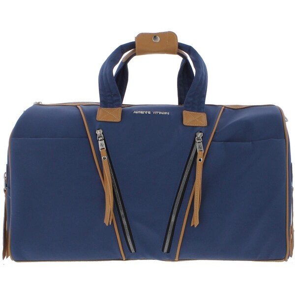 adrienne vittadini nylon duffle bag