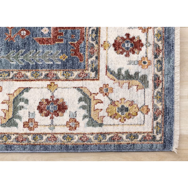 Alpine Rug Co. Olivia Modern Traditional Border Rug