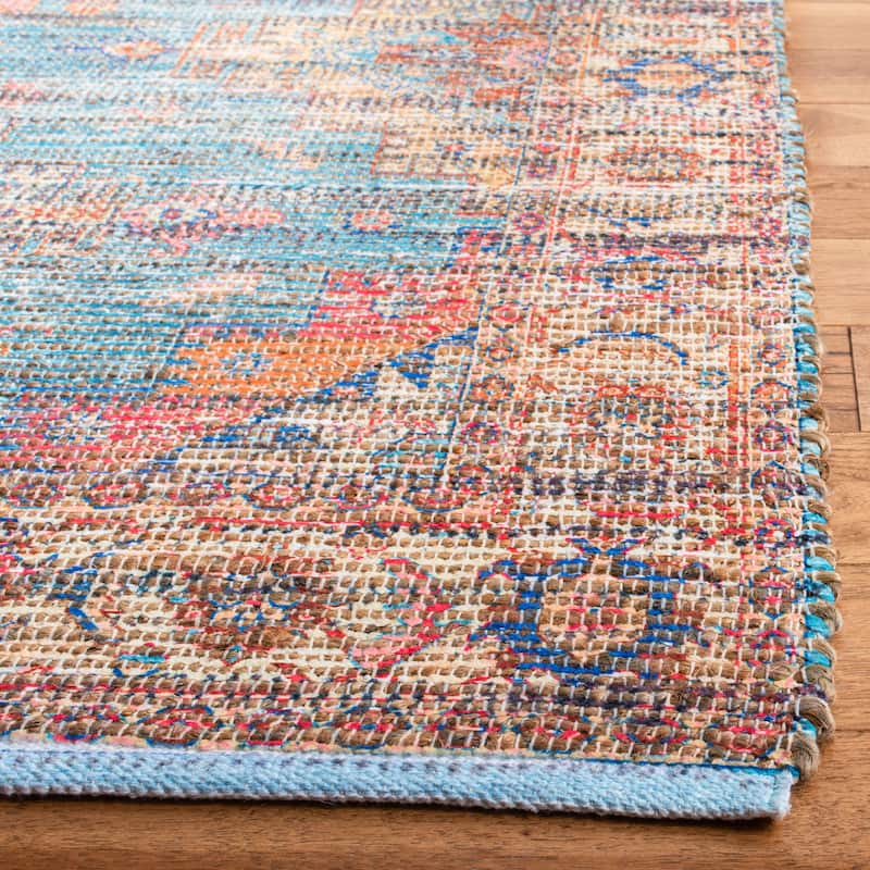 SAFAVIEH Handmade Saffron Bria Modern Tribal Cotton Rug