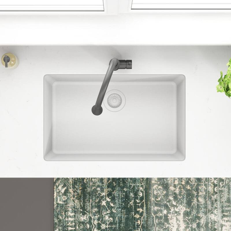 Elkay ELGRU13022 Quartz Classic 29-1/2" Undermount Single Basin Quartz