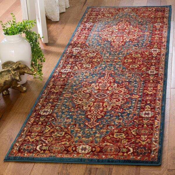 Safavieh Kashan Velitchka Oriental Rug With Fringe On Safavieh Kashan Velitchka Oriental Rug