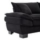 preview thumbnail 8 of 16, 84 Inch Modern Style Sleeper Sofa, Corduroy Upholstered Sofa with Pillows,Deep Seat