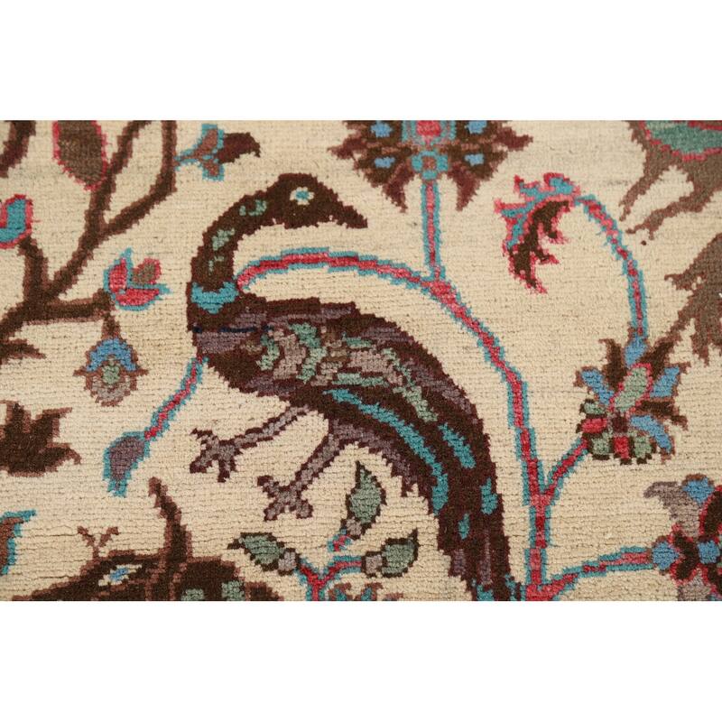 Animal Pictorial Ziegler Oriental Accent Rug Handmade Wool Carpet - 2'0" x 3'0"