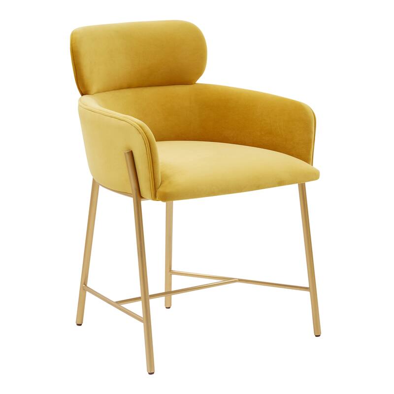 SAFAVIEH Couture Zuhal Dining Chair (Fully Assembled) - 21.9" W x 20.7" L x 30.1" H - 22Wx21Dx30H