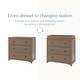 preview thumbnail 26 of 35, Child Craft Harmony 3-drawer Dresser with Dressing Kit