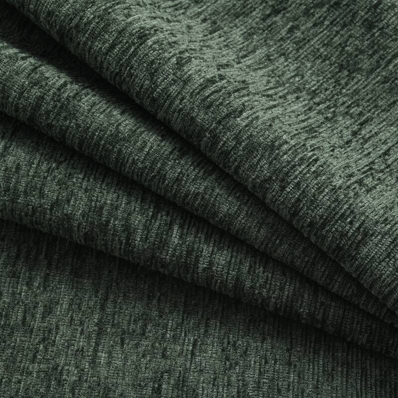 Roomfitters 96.5" L-Shaped Sectional Sofa with Storage Ottoman, Phone Holder, USB Charging, Deep Seat Chenille Couch