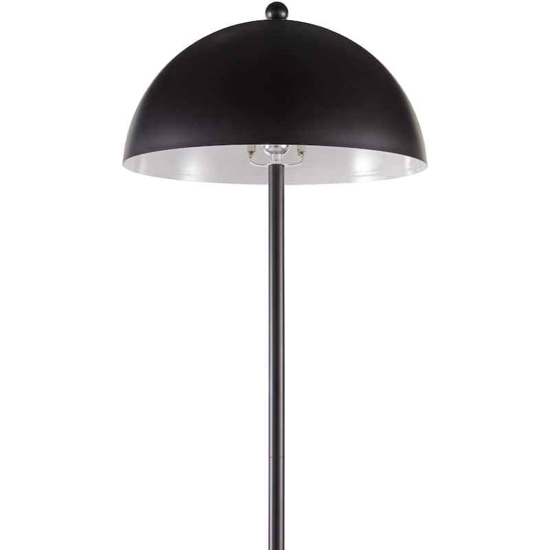 Livabliss Elder Rustic Accent Floor Lamp - 59"H x 14"W x 14"D