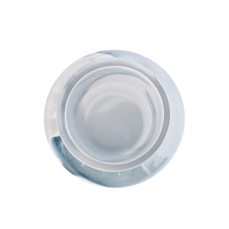 Glacier Bay Layered Cylindrical Glass Vase- Tall