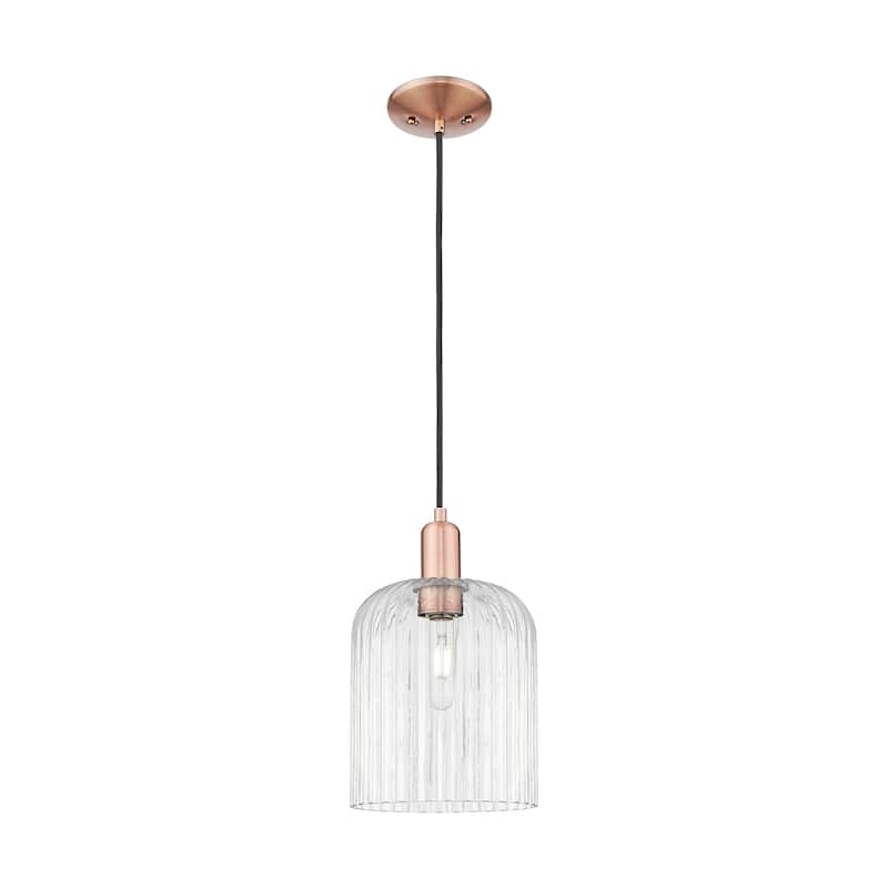 Innovations Lighting Endless Possibilities Arcadia - Bridal Veil - 1 Light 8" Cord Hung Mini Pendant