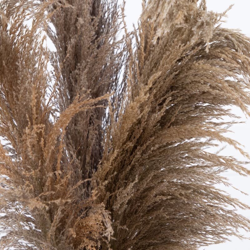 Dried Pampas Artificial Floral Arrangement with Vase - 30"