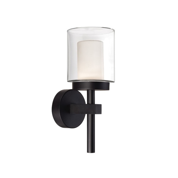 Modern Forms WS-W1815 Deco 15" Indoor/Outdoor Dimmable LED Wall Light