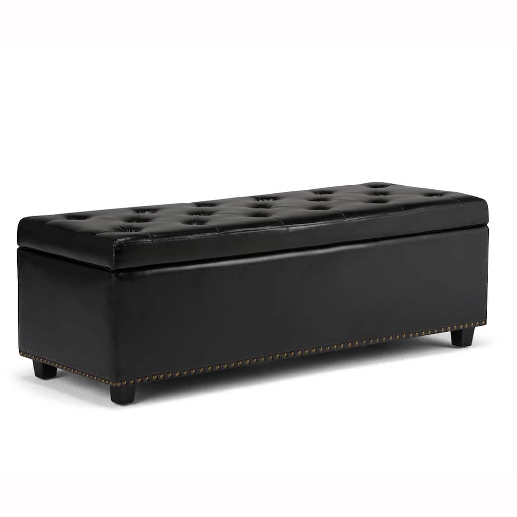 Modern Storage Ottoman for Living Room